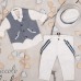 Piccolo Bambino Βαπτιστικό κοστούμι για αγόρι με γιλέκο 635-25 λευκό 